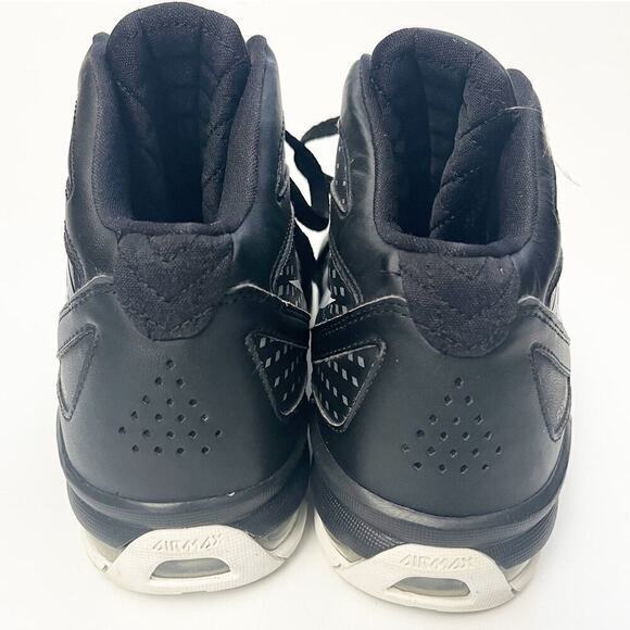NIKE AIR MAX VTG MEN DESTINY FLYWIRE BASKETBALL SNEAKERS SHOES SIZE 9.5 Black - Picture 3 of 7